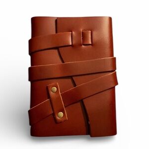 PORTLAND LEATHER Wrap Journal Madrone